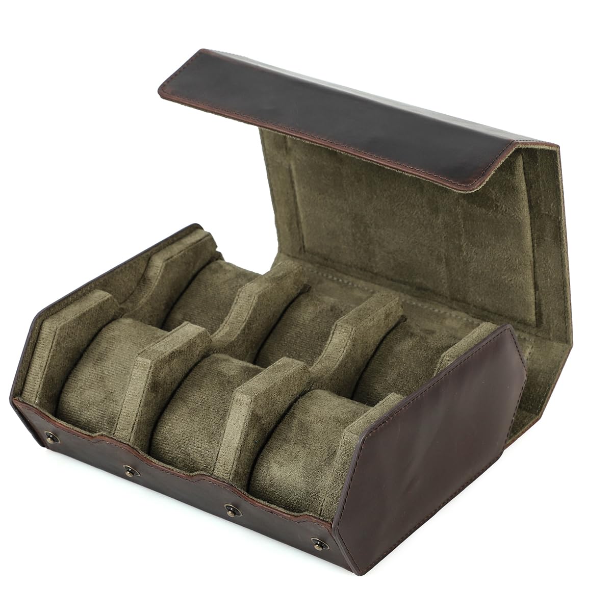 Amazon.co.jp: Contact's family 腕時計ロール 6 本用 六角型レトロ